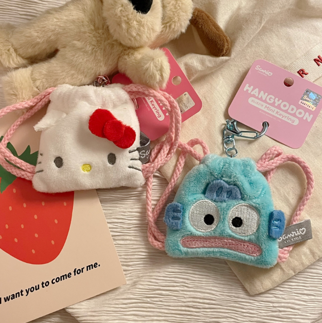 (정품) 한교동&키티 미니 조리개 파우치 키링