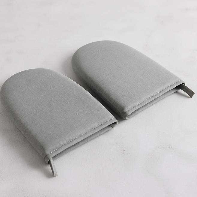 생활페이지 화상방지 손보호 스팀다리미 장갑형 다림판, 그래이+그레이