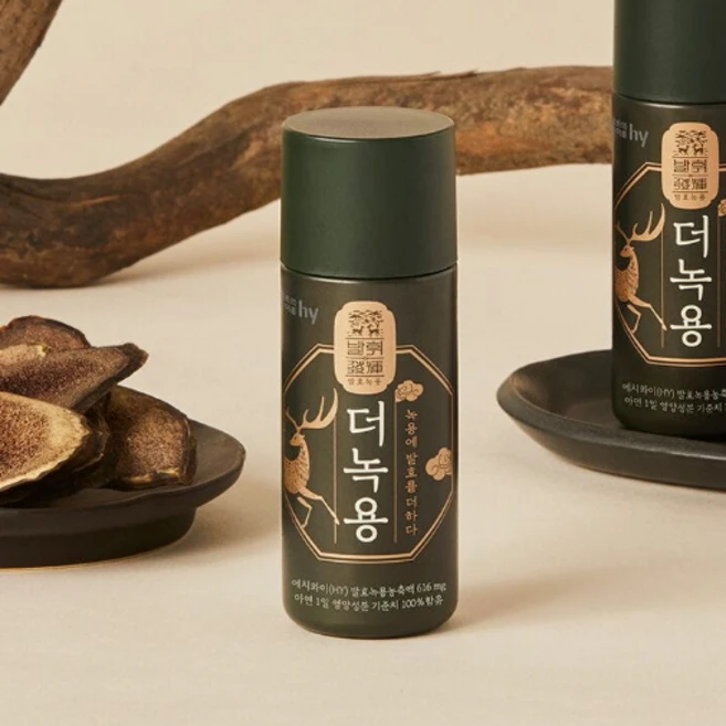 한국야쿠르트 발휘 발효녹용 더 녹용 (60개), 60개, 80ml - 쿠팡