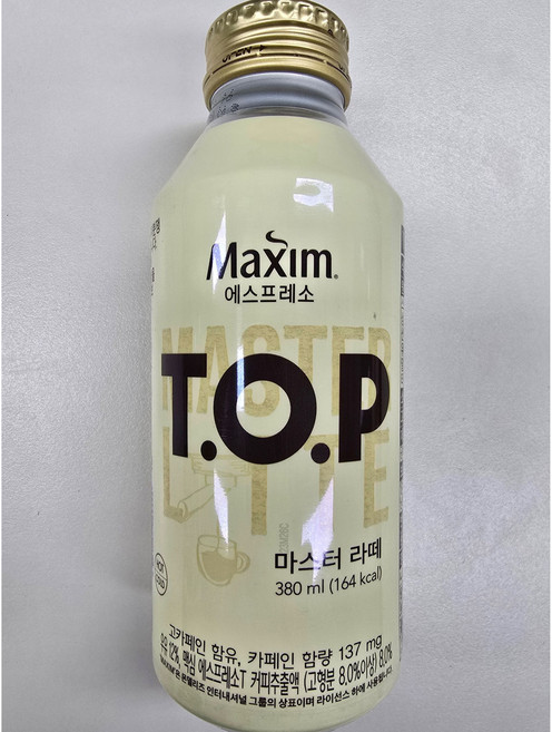 티오피 마스터 라떼, 380ml, 12개