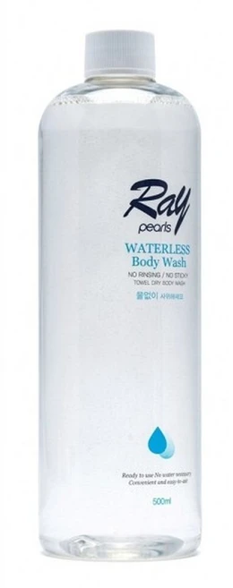 물없이샤워 워터리스 바디워시 리필용 500ml, 1개 - 쿠팡