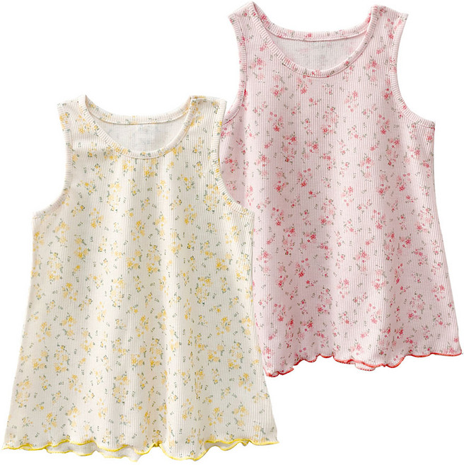 그린베베 국내생산 영유아 여름용 랄라리 나시 원피스