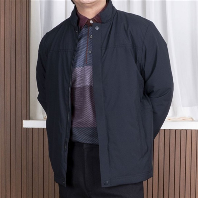 간절기 중년 남성 경량 차이나 카라 사파리 점퍼