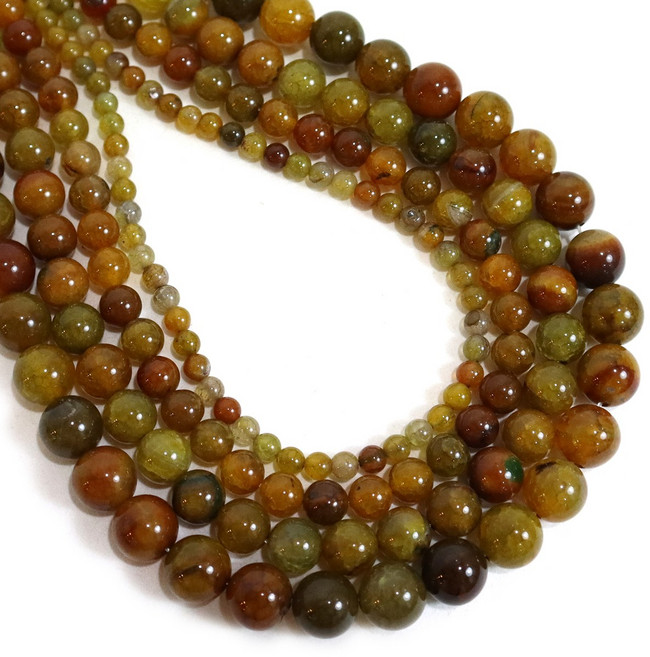 선우몰 용문마노 원석재료 DIY제작 팔찌만들기 천연원석 악세사리 부자재, 8mm, 1개