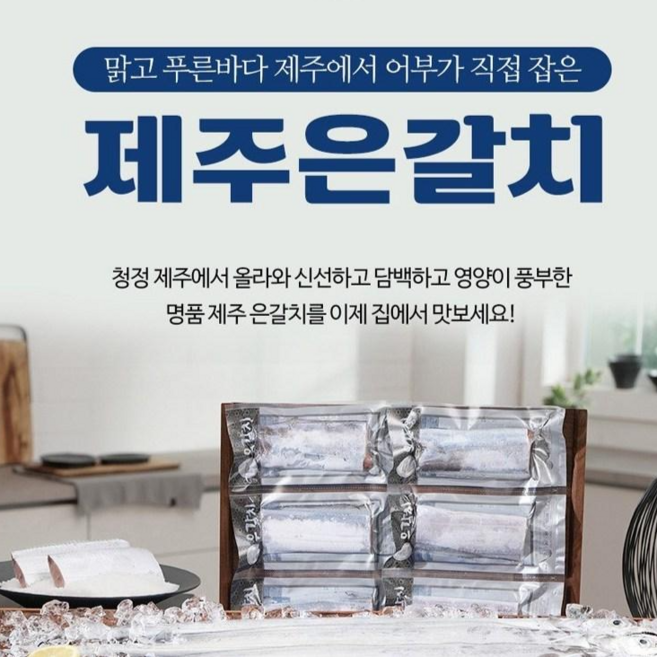 100% 제주 은갈치 업소용 도매 대용량 직접경매 산지직송, 1박스, 20마리(3kg이상)