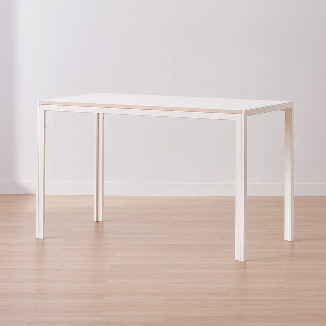 라자가구 세이지 1200 서재 홈오피스 철제 데스크 모듈 컴퓨터 책상, 화이트