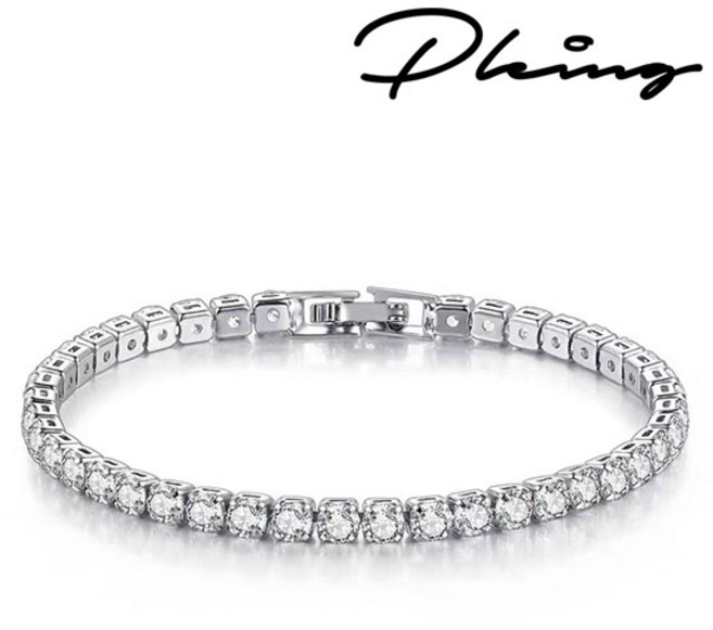 플랑 주얼리 테니스 팔찌 PLBB036