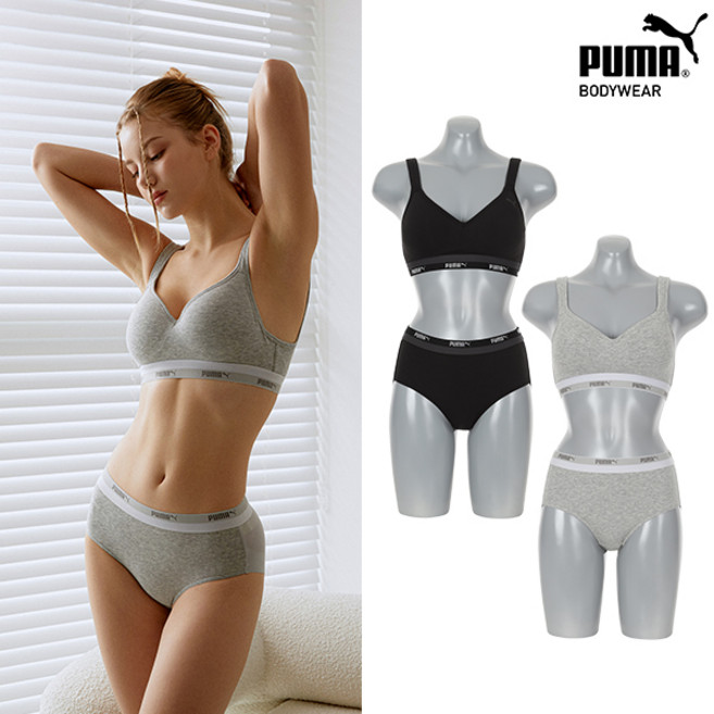 1+1 한정특가 인기재입고[푸마] 코튼 모달 마일드 브라팬티 4종 세트