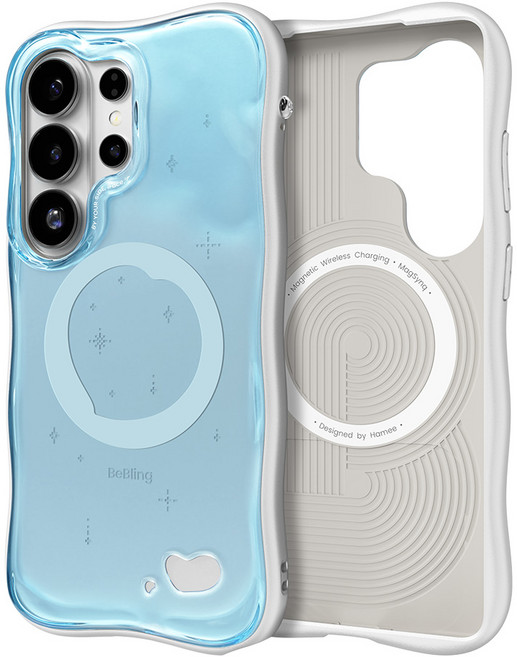 비블링2 갤럭시 S26 시리즈 물결 웨이브 케이스