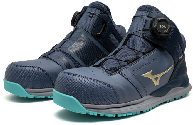 美津濃mizuno HWII 81M BOA旋鈕輕量防護工作鞋 塑鋼鞋頭安全鞋 護趾防滑工作鞋