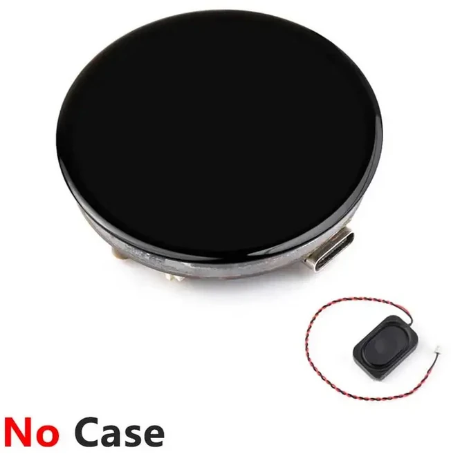 ESP32 S3 개발 보드 1.75인치 AMOLED 디스플레이 터치스크린 SD 슬롯 6축 센서 XiaoZhi AI Deepseek용, 01 No Case
