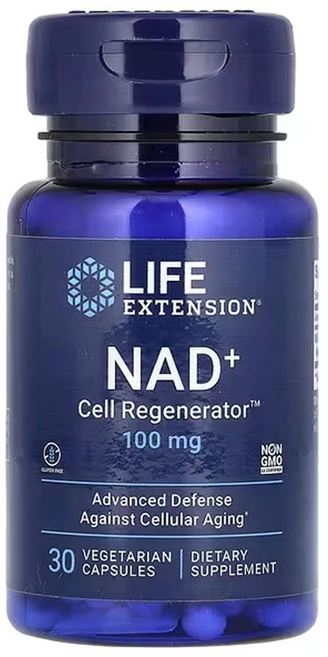 라이프익스텐션 NAD+ 셀 제너레이터 재생기 100mg 30캡슐, 30정, 1개 - 쿠팡