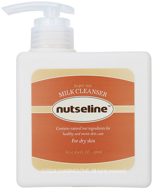 넛세린 슈퍼 넛 밀크 바디워시, 1개, 500ml