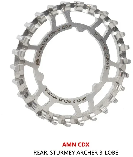 ENVIOLO STURMY-ARCHER용 벨트 R 드라이브 기어 센터 후면, 01 CT1126AMN CDX 26T