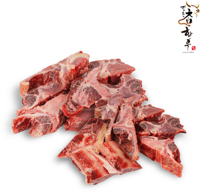 [전통참한우] 잡뼈 2kg (몸보신/곰탕용), 1개