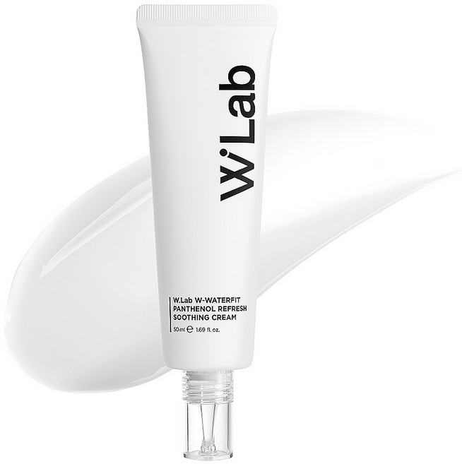 더블유 워터핏 판테놀 리프레시 수딩 크림, 1개, 50ml