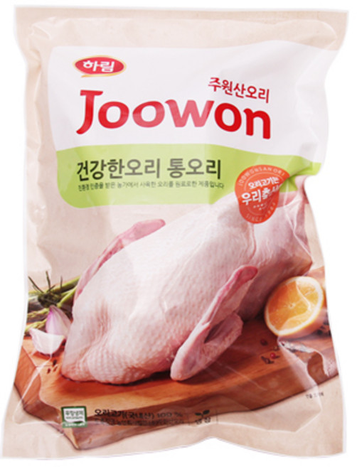 하림 주원산오리 건강한오리 통오리 1.8 kg, 1.8kg, 1개