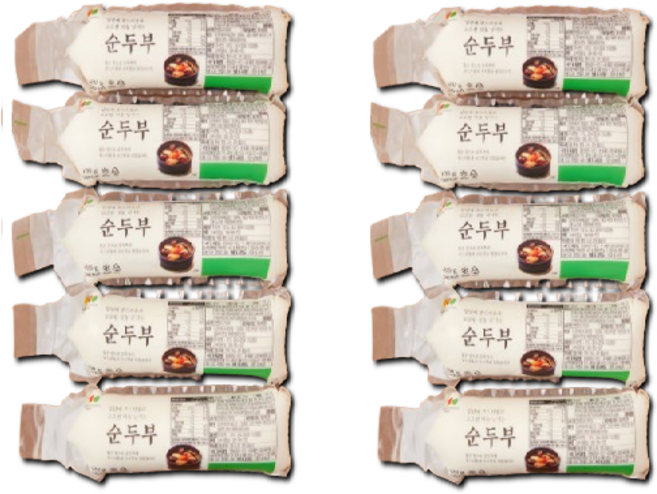 자연촌 순두부, 400g, 10개