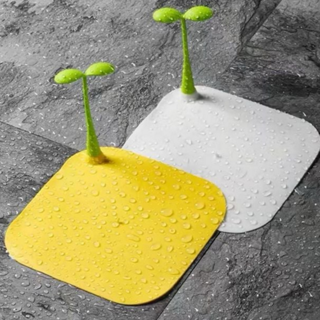 욕실 화장실 배수구 덮개 거름망, 옐로우