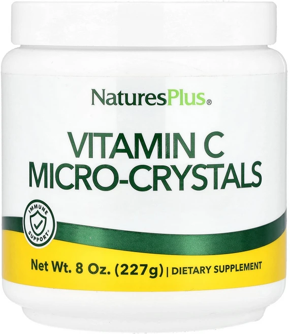 NaturesPlus Vitamin C Micro-Crystals 8 oz 227 g, NaturesPlus, Vitamin C Micro-C, 227g, 1개 - 쿠팡