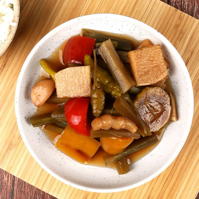 수제 모듬장아찌 새콤아삭 마늘종 마늘쫑 장아찌 절임, 1개, 1kg