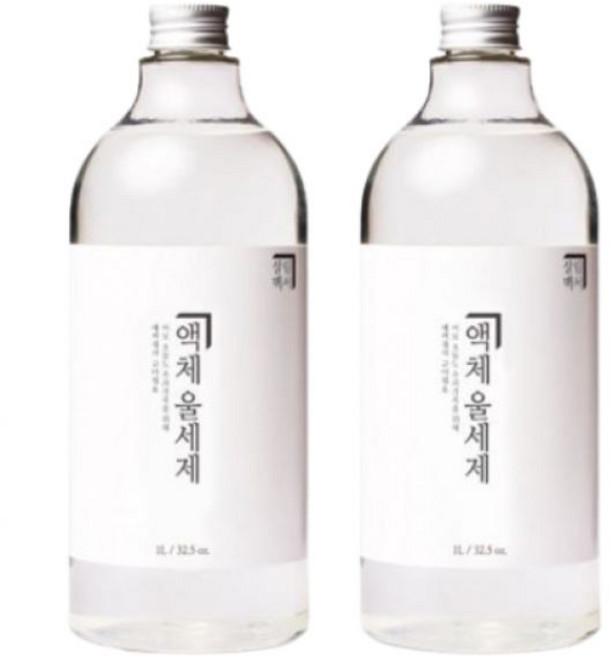 1+1 살림백서 울세제 중성세제 홈드라이 세탁, 01.1+1 살림백서 울세제 1L (용기형)