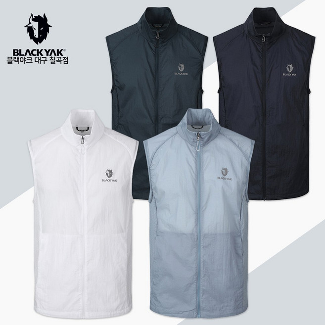 블랙야크 여름 남성 에어 플라이 베스트 통기성 좋은 가벼운 착용감 하계 등산 아웃도어 빅사이즈 조끼