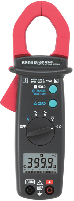 산와 SANWA DCM400AD 디지털 클램프미터, 1개
