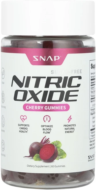 스넵서플라이먼츠 산화질소 구미젤리 무설탕 60개, 4개 - 쿠팡