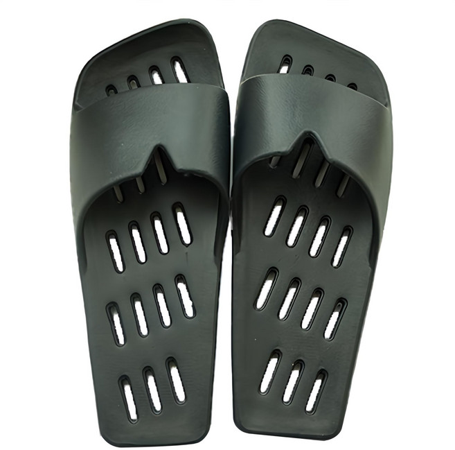 아던홈 THE 가벼운 플랫 EVA 욕실화, 블랙, 1개