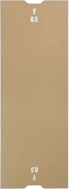 원스위크라이프 캠핑 IGT 테이블 알루미늄 상판 플레이트, 베이지