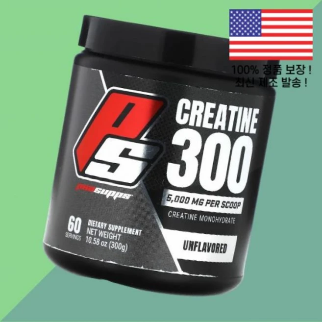 프로서프 크레아틴 아미노산 300 무향 10.58온스 300g ProSupps Creatine Unflavored 10.58oz, 프로서프 크레아틴 아미노산 300 무향 5000mg 1 - 쿠팡