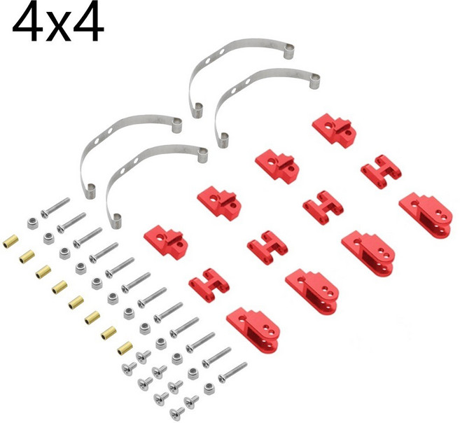 B14 6x6 서스펜션 스프링 WPL B16 부품 B36 B24 자동차 JJRC 4x4 1/16 Q63 업그레이드 리프 쇼크 RC B1 업소버 스틸 Q75 Q60, 1개, d 4x4