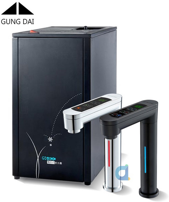 宮黛GD-800 觸控櫥下型冰冷熱三溫飲水機, 其他過濾器歡迎詢價,時尚銀, GD-800, 其他過濾器歡迎詢價