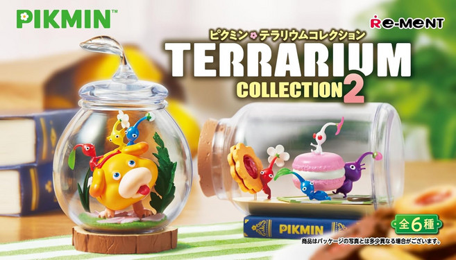 皮克敏生態瓶2 Pikmin 瓶中世界 第二彈 收藏公仔, 皮克敏生態瓶 盲盒1入