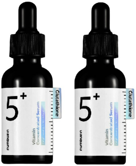 넘버즈인 5번 글루타치온C 흔적 앰플 30ml 2개