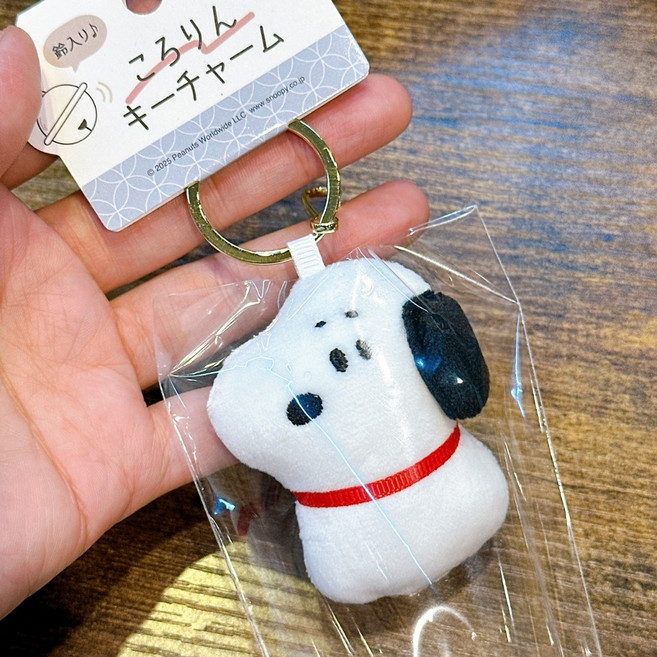 史努比 玩偶鑰匙圈, 1個