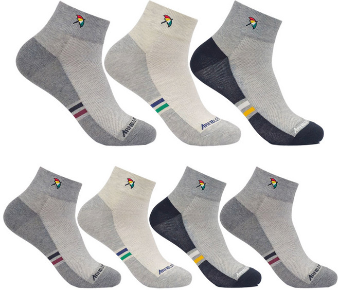 아놀드파마 남자캐주얼양말 매쉬단목 7켤레 AP5653