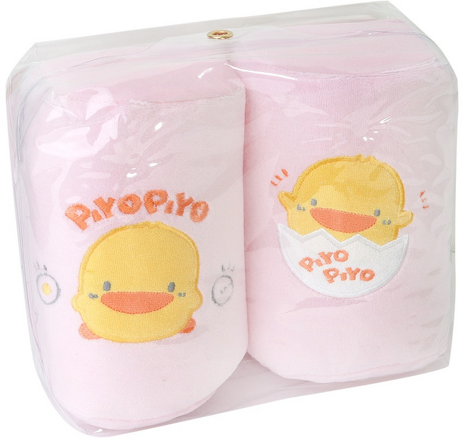 玟玟 Piyo Piyo 嬰兒安全側睡枕 輕柔支撐睡姿 柔軟剪毛絨, 粉色, 粉色