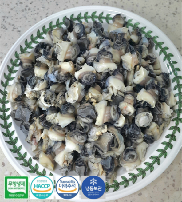 국산 우렁이살100% HACCP 무항생제 손질 세척 자숙 우렁살 논우렁살 1kg 실중량600g, 1개