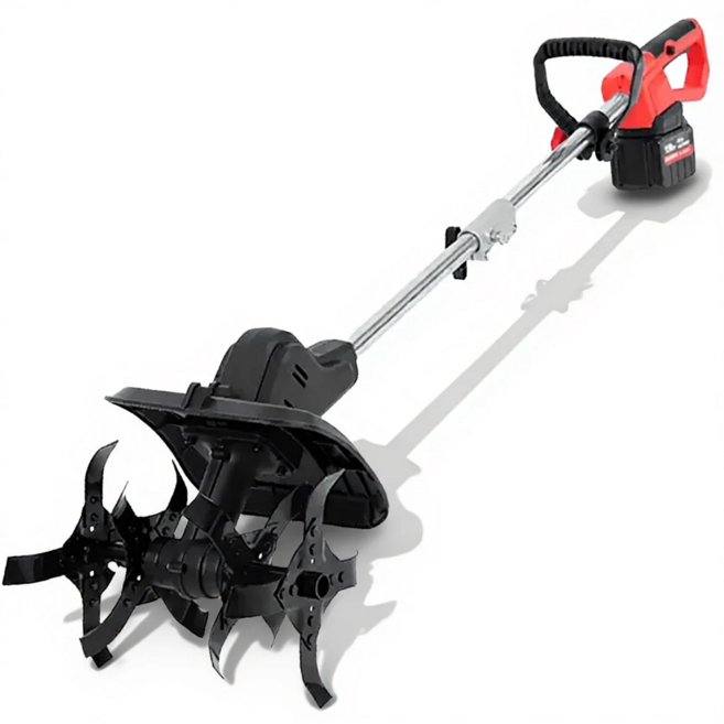 툴릭스 무선 미니관리기 텃밭관리기 충전식 농기계 전기경작기 관리기 단독 배터리 1개 포함, 1세트