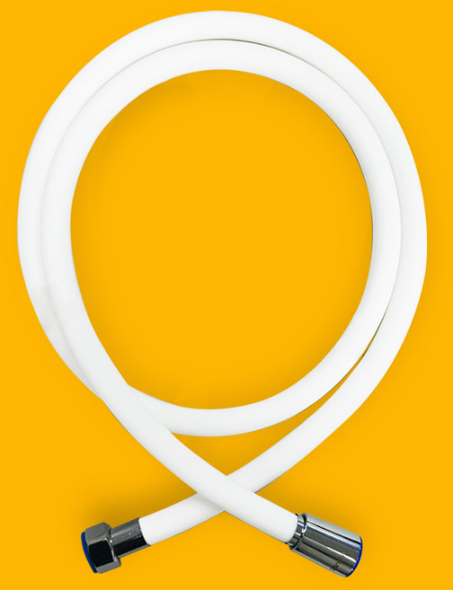 인뮤즈 퓨어실리콘 샤워호스, 2m, 화이트