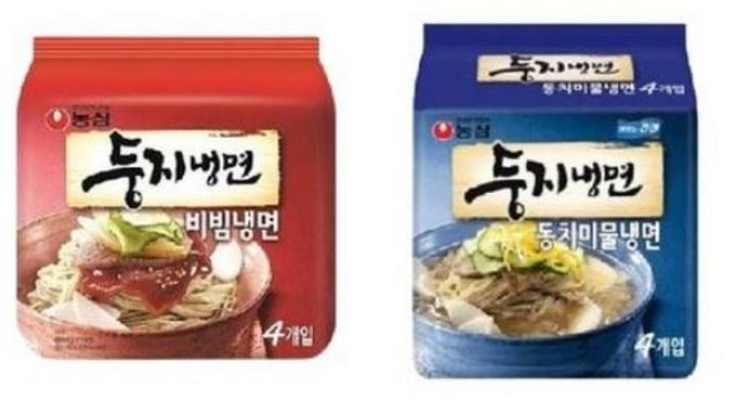 농심 둥지냉면 동치미 물냉면 +비빔냉면 반반 세트, 16개