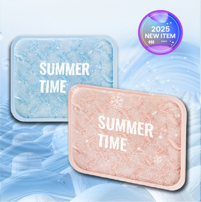 5세대 아이스젤 쿨방석 사무실 차량용, 핑크