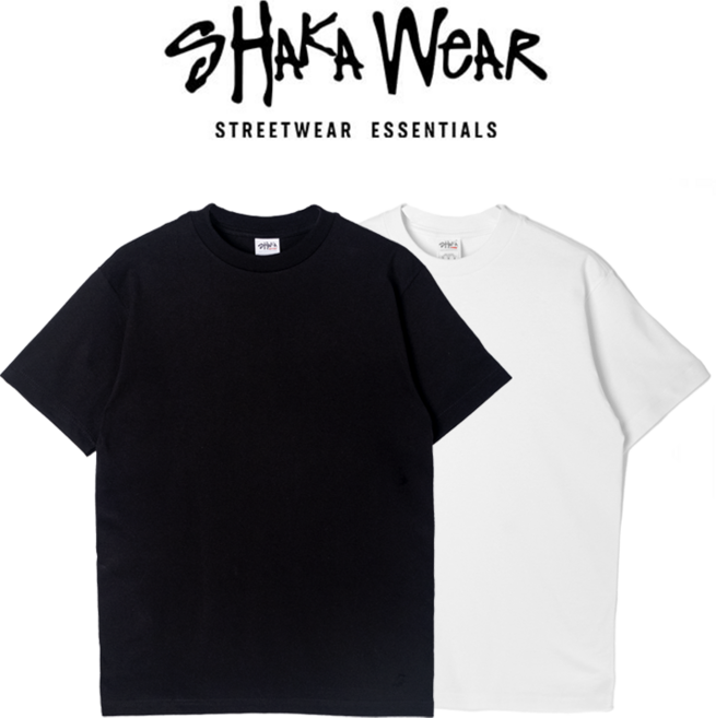 [2PACK] 샤카웨어 6.0 액티브 무지 반팔 티셔츠