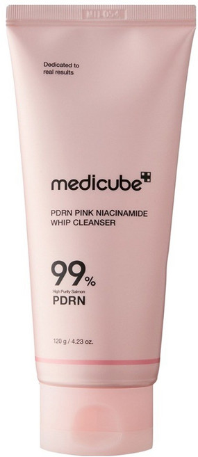 메디큐브 피디알엔 핑크 나이아신아마이드 휩 클렌저, 120g, 1개