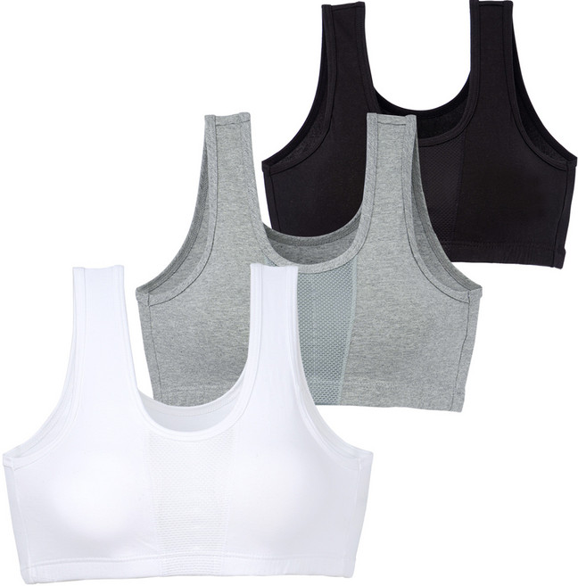 크리비아 면스판 망고탑 스포츠브라 3종세트 1674