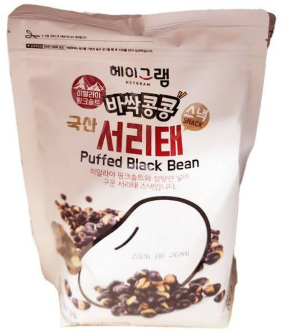 헤이그램 바싹콩콩 서리태 스낵 칩 과자 코스트코, #661578, 650g, 1개