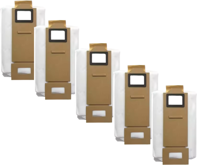 비브랜드 호환 로보락 S7 먼지봉투 더스트백, 1개, 5개