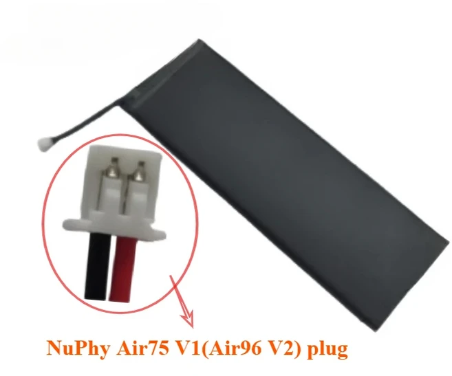 여러 범용 NuPhy Air75 V1 Air60 Air96 V2 60HE 저축 기계식 키보드 리튬 배터리 3339115, 02 NuPhy Air75 V1